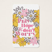 記憶モダン祈りの言葉カードのカトリック (正面)