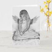 記憶リトルエンジェルカード カード (黄色い花)