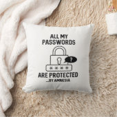 記憶喪失パスワード クッション (ブランケット)