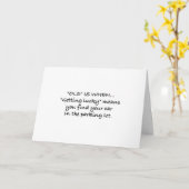 記憶喪失ユーモアで**50**回転 カード (黄色い花)