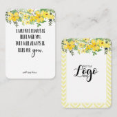 記憶悔やみや弔慰記念天使記念記念品 名刺 (正面/裏面)