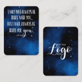 記憶悔やみや弔慰記念天使記念記念品 名刺 (正面/裏面)