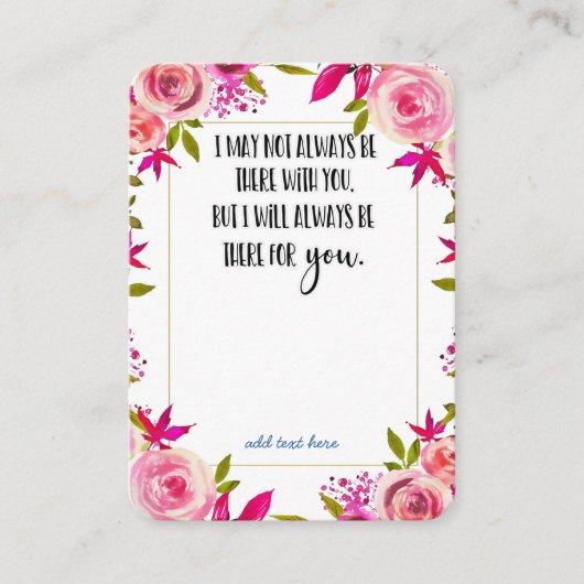 記憶悔やみや弔慰記念天使記念記念品 名刺 (正面)