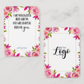 記憶悔やみや弔慰記念天使記念記念品 名刺 (正面/裏面)