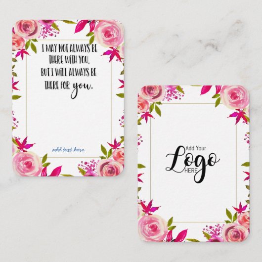 記憶悔やみや弔慰記念天使記念記念品 名刺 (正面/裏面)