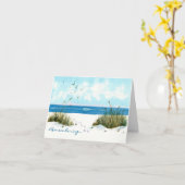 記憶悔やみや弔慰 カード (黄色い花)