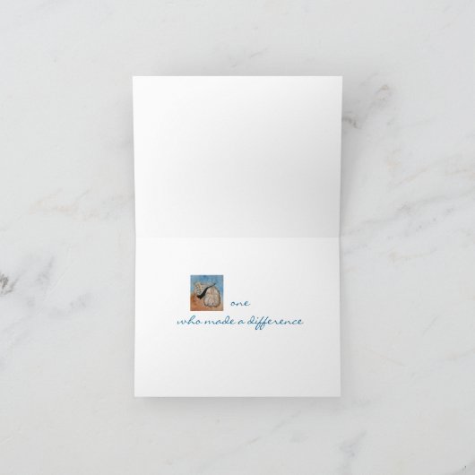 記憶悔やみや弔慰 カード (内部)