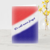 記憶日の挨拶状 カード (黄色い花)