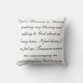 記憶枕 クッション (正面)