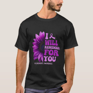 記憶物質アルツハイマー紫色アルツハイマー戦争 Tシャツ