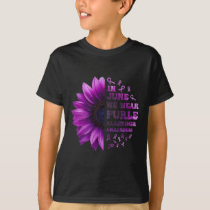 記憶物質アルツハイマー紫色アルツハイマー戦争 Tシャツ