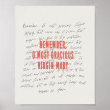 記憶祈りの言葉ポスター