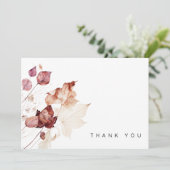 記憶秋観葉葬礼 サンキューカード (スタンド正面)