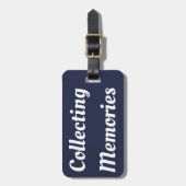 記憶荷物のラベルの収集 ラゲッジタグ (正面縦)