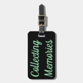 記憶荷物のラベルの収集 ラゲッジタグ (正面縦)