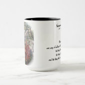 記憶詩が付いているHormannの城のマグ マグカップ (中央)