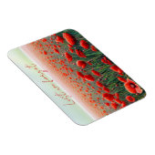 記憶退役軍人メモリアルデーポピーフィールド マグネット (右側)