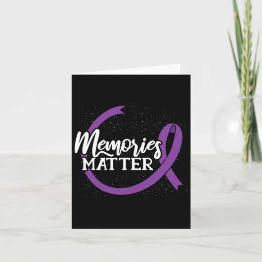 記憶障害の問題 - ハイマーハイマー症候群の認識 - 自然 カード (正面)