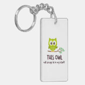 記憶 キーホルダー (正面左)