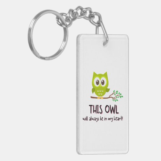 記憶 キーホルダー (正面左)