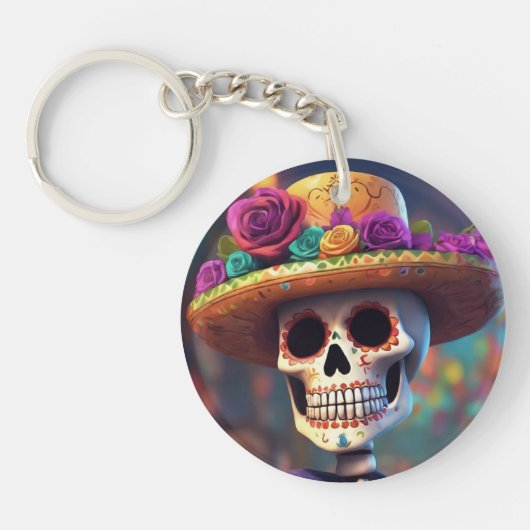 記憶 キーホルダー (正面)