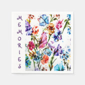 記憶 スタンダードカクテルナプキン (正面)