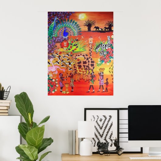 記憶 ポスター (ホームオフィス)