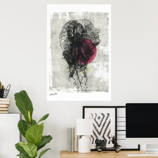 記憶 ポスター (ホームオフィス)