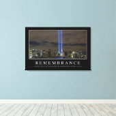 記憶：感動的引用文 キャンバスプリント (インサイチュ (ウッドフロア))