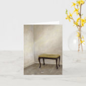 記憶Notecardの持続 カード (黄色い花)