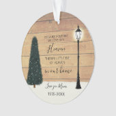 記素朴念写真焼き オーナメント (正面)