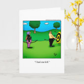 記結婚念ユーモアカード カード (黄色い花)