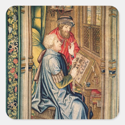 記者記書録 スクエアシール (正面)