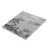 記述からの捕鯨のアメリカインディアン方法、 タイル (側面)