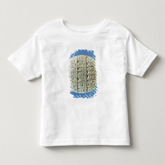 記述は楔形の原稿、c.2400と紀元前に台に置きます(t トドラーTシャツ (正面)