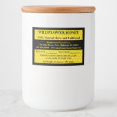 記述的なハニージャー(バージョン4) フードラベル (正面)