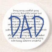 記述語のパパ コースター (正面)