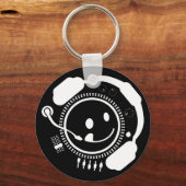 記録おもしろい(_R) キーホルダー (正面)