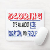 記録します-サイズ、持続期間および頻度マウスパッド マウスパッド (マウス)