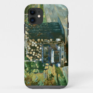 記録のトラックのトラックの運転手のiPhone 5の場合 iPhone 11 ケース