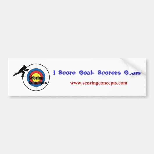 記録の概念のバンパーステッカー バンパーステッカー (正面)