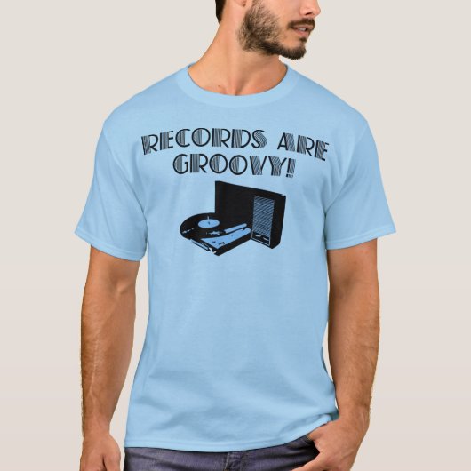 記録は素晴しいです! Tシャツ (正面)