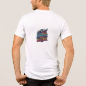記録を打ち破れ。Tシャツ トライブレンドＴシャツ (裏面)