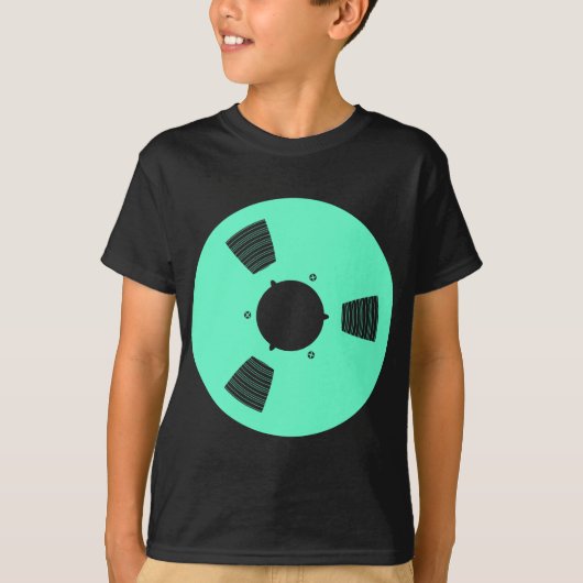 記録テープスプール Tシャツ (正面)
