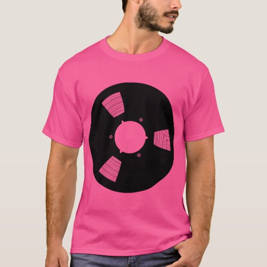 記録テープスプール Tシャツ (正面)