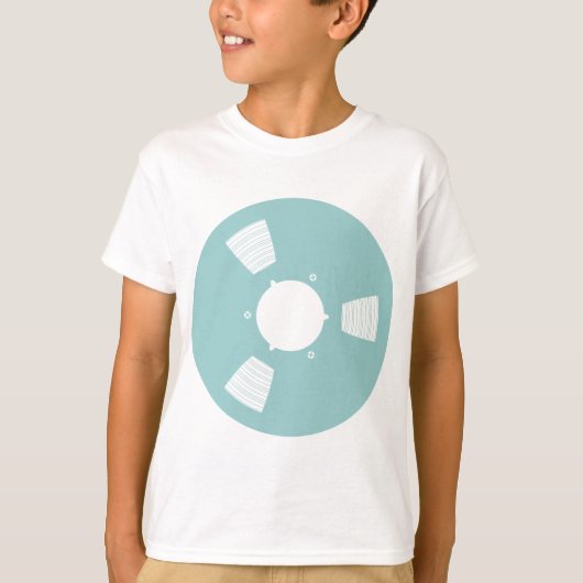 記録テープスプール Tシャツ (正面)