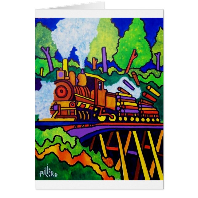 記録列車 (正面)