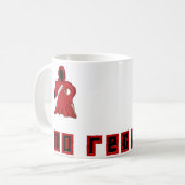 記録収穫者のマグ無し コーヒーマグカップ (正面左)