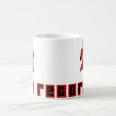 記録収穫者のマグ無し コーヒーマグカップ (中央)