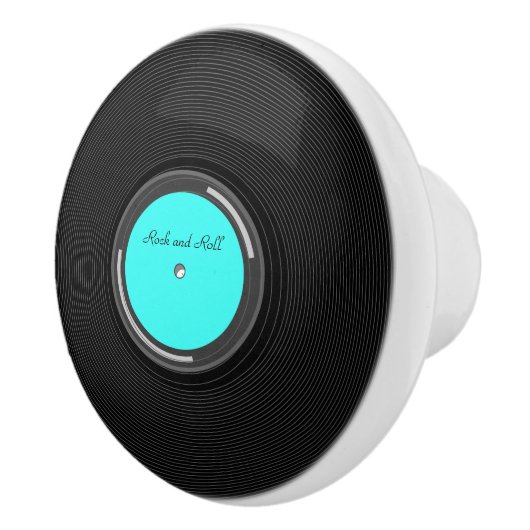 記録的なアルバム セラミックノブ (右)